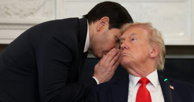 Rubio and Trump. Credit / Getty Images
