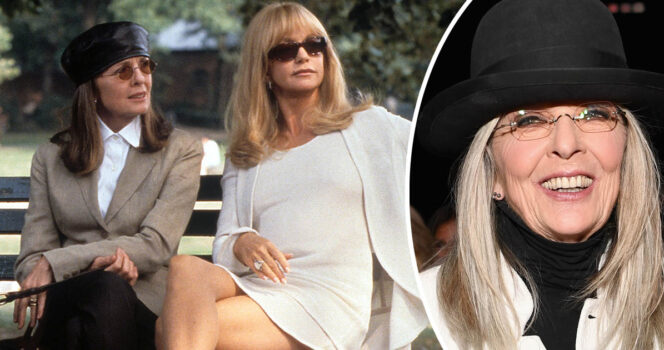 Goldie Hawn, Diane Keaton. Credit: Getty Images