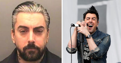 Ian Watkins. Credit / South Wales Police & Getty Images