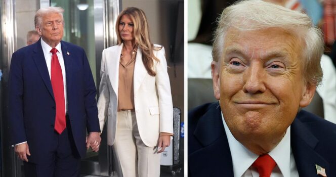 Donald Trump, Melania Trump. Credit: Getty Images