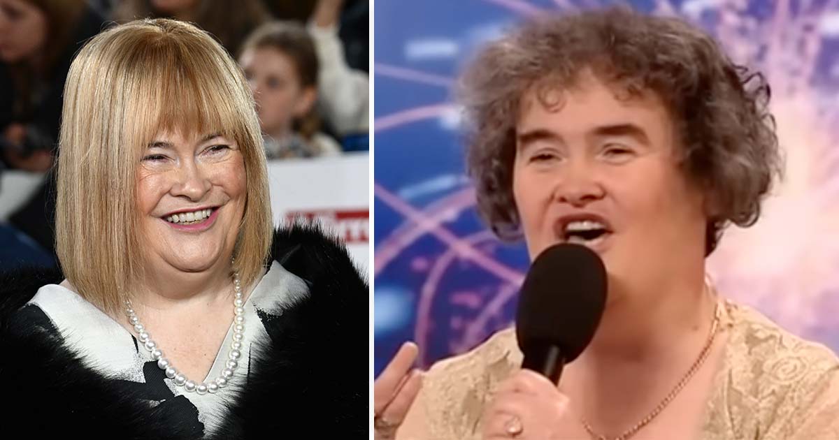 Susan Boyle looks unrecognizable as she debuts striking new look(02)