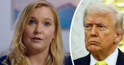 Virginia Giuffre, Donald Trump. Credit: Youtube/Lifetime, Getty Images