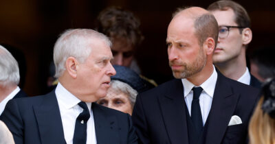 Prince Andrew and Prince William. Credit / Getty Images