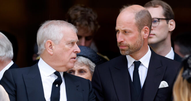 Prince Andrew and Prince William. Credit / Getty Images