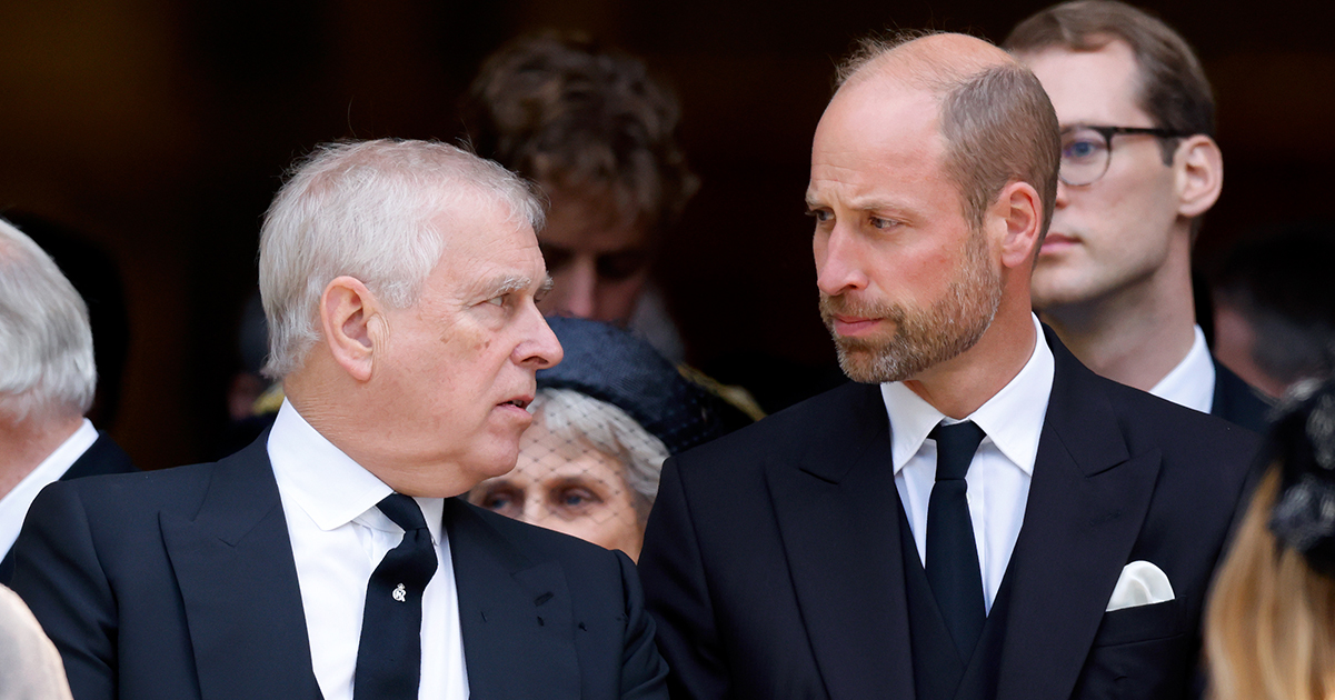 Prince Andrew and Prince William. Credit / Getty Images