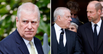 Prince Andrew & Prince William. Credit / Getty Images