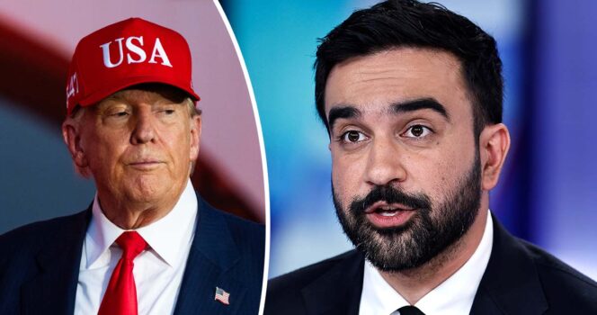 Donald Trump, Zohran Mamdani. Credit: Getty Images