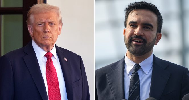 Donald Trump and Zohran Mamdani. Credit / Getty Images