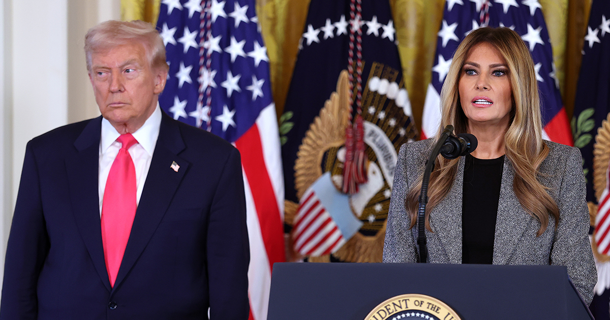 Trump’s sharp 7-word reply to Melania fans who say he’s “not good enough”