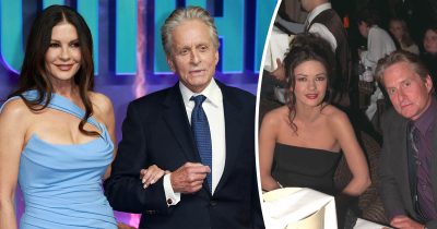 Catherine-Zeta Jones, Michael Douglas. Credit: Getty Images