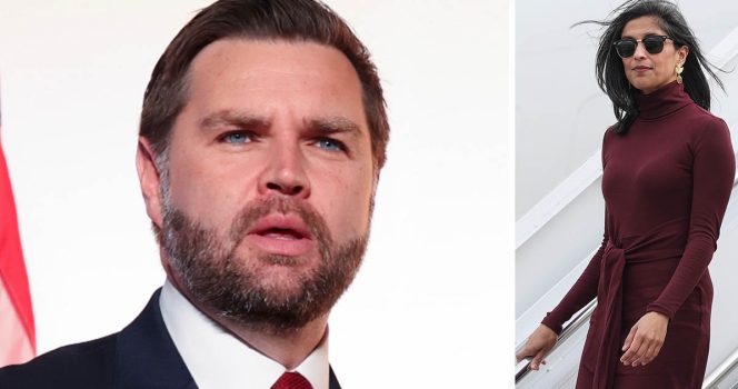 JD Vance, Usha Vance. Credit: Getty Images