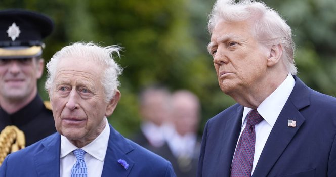 King Charles, Donald Trump. Credit: Getty Images