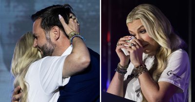Erika Kirk and JD Vance. Credit / Getty Images