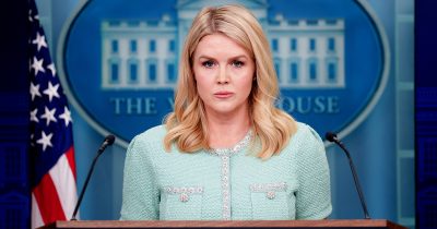 Karoline Leavitt has defended ICE and its role. Credit / Getty Images