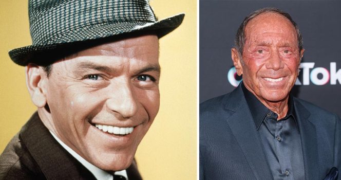 Frank Sinatra, Paul Anka. Credit: Getty Images