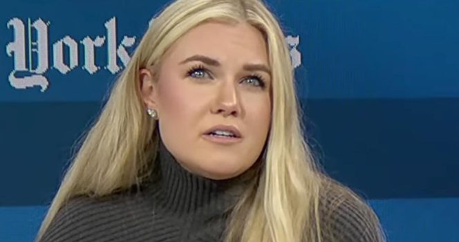 Erika Kirk. Credit: Youtube/TheNewYorkTimes