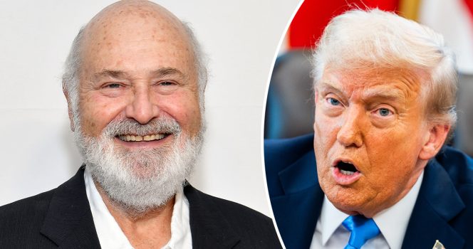 Rob Reiner, Donald Trump. Credit: Getty Images