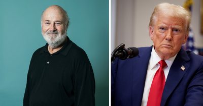 Rob Reiner and Donald Trump had disagreements in the past. Credit / Getty Images