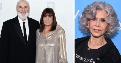 Rob Reiner, Michele Reiner, Jane Fonda. Getty Images