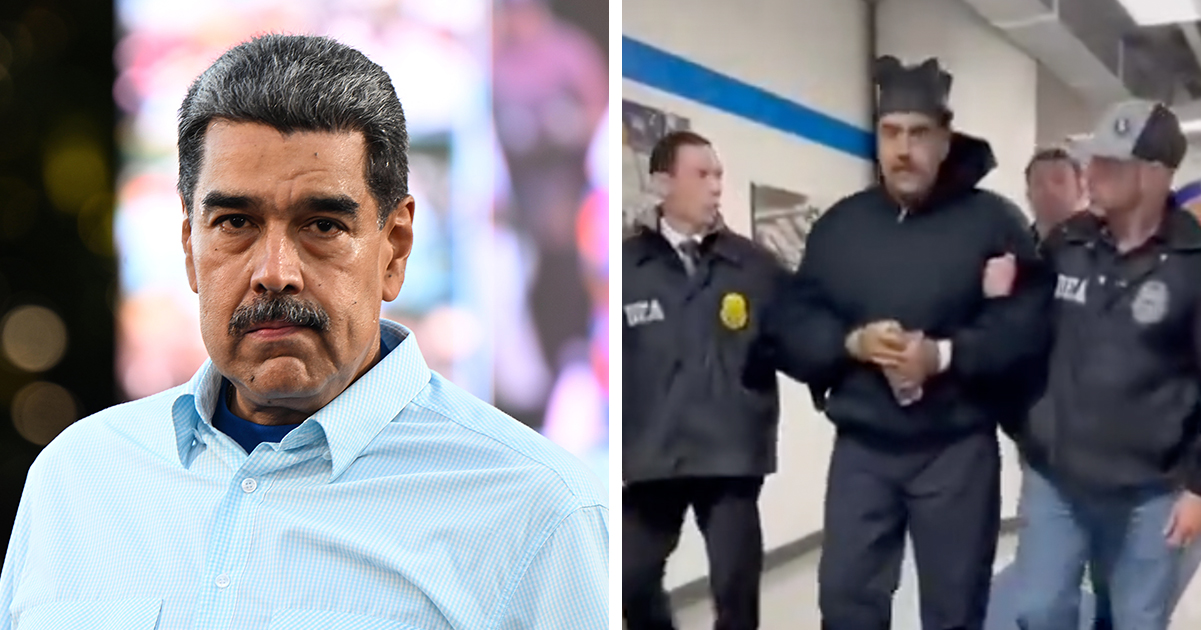 Nicolas Maduro makes 3-word comment in footage released by White House after capture