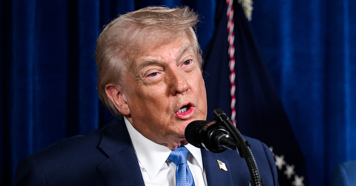 Trump delivers bizarre response when asked about $2,000 checks he promised nearly all Americans