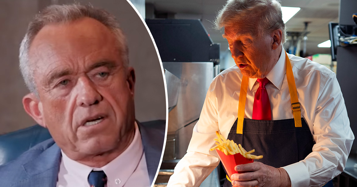 RFK Jr. says he ‘doesn’t know how Trump is still alive’ as he breaks down president’s ‘really bad’ diet