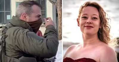 ICE agent Jonathan Ross (left) and Renee Good (right). Credit / X