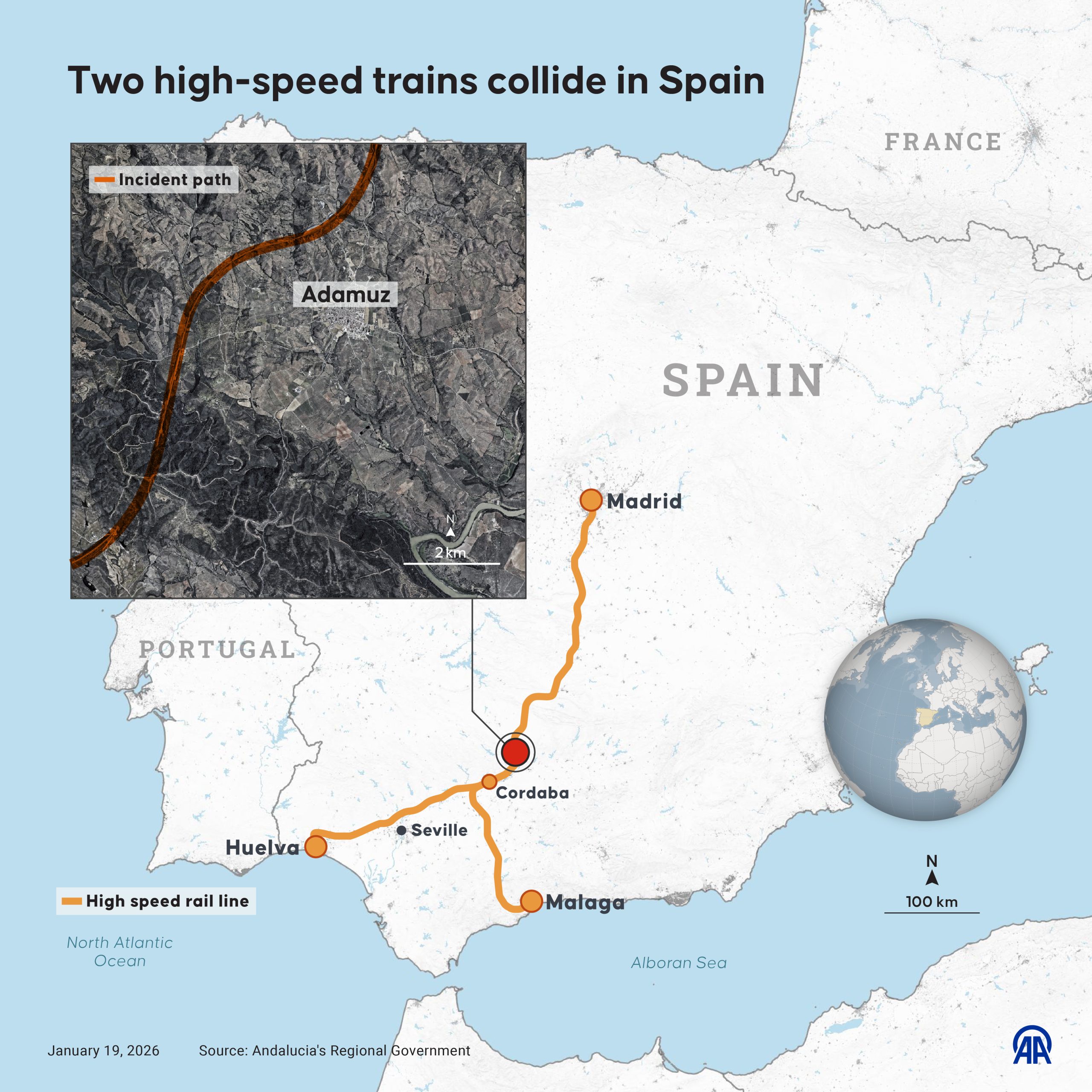 Spain train crash