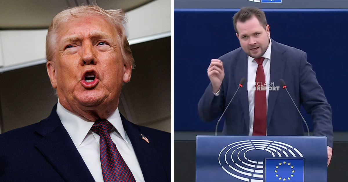 Danish politician cut off after telling Trump to “f**k off” during heated Greenland speech