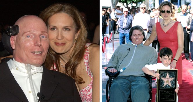 Christopher Reeves and his family. Credit / Getty Images