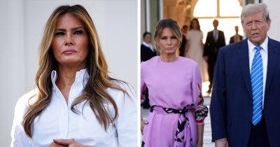Melania Trump is taking a backseat. Credit / Getty Images