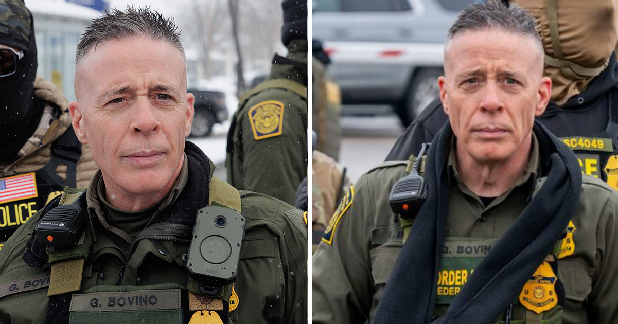 Greg Bovino sends striking message in first statement since being removed from role after ICE shootings