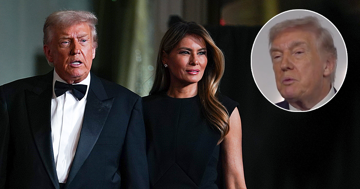 Trump accused of forgetting which country Melania is from in awkward moment at movie premiere