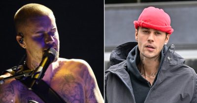 Justin Bieber performed in his boxers at the Grammys last weekend. Credit / Getty Images