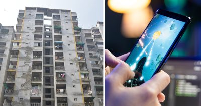The three sisters reportedly jumped after being denied access to a phone. Credit / Getty Images & Shutterstock