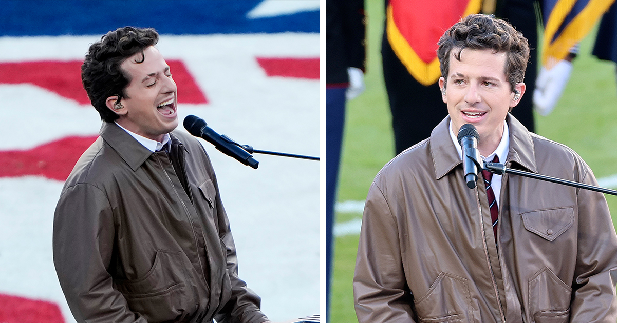 Charlie Puth hit with accusation while singing US national anthem at Super Bowl