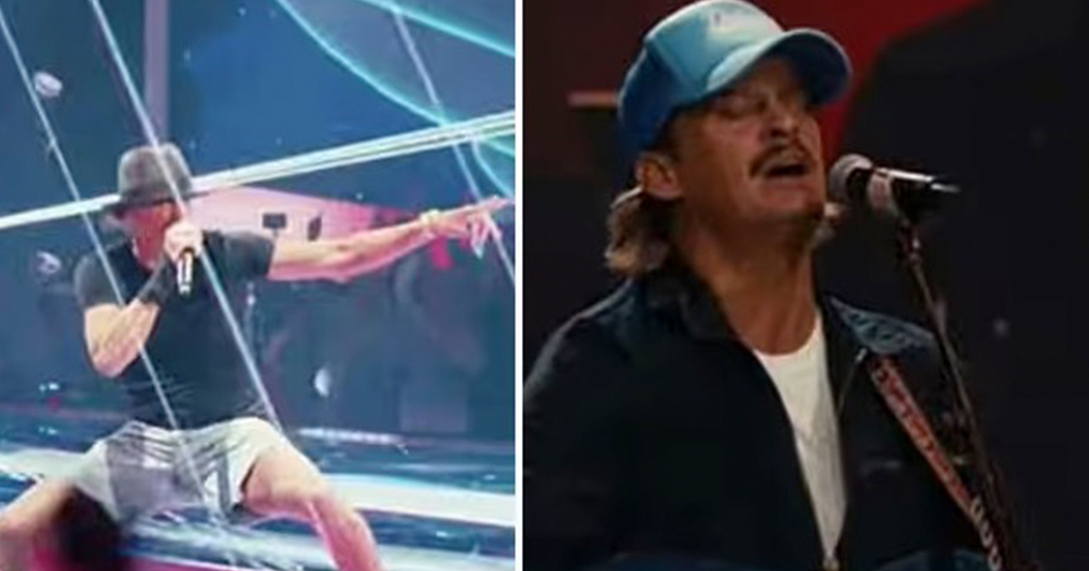 Kid Rock mocked as fans all make same complaint during All-American halftime show