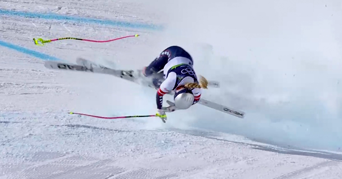 Coach’s chilling observation before Lindsey Vonn’s horror crash that broke her leg