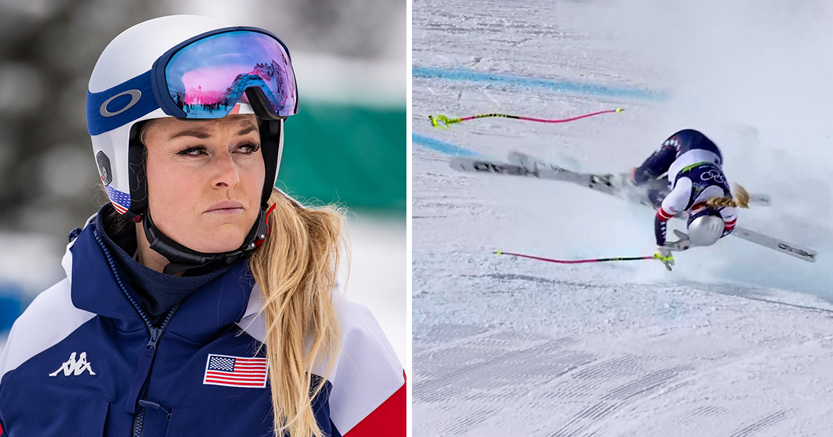 Lindsey Vonn breaks silence after Olympic crash that left her screaming in pain