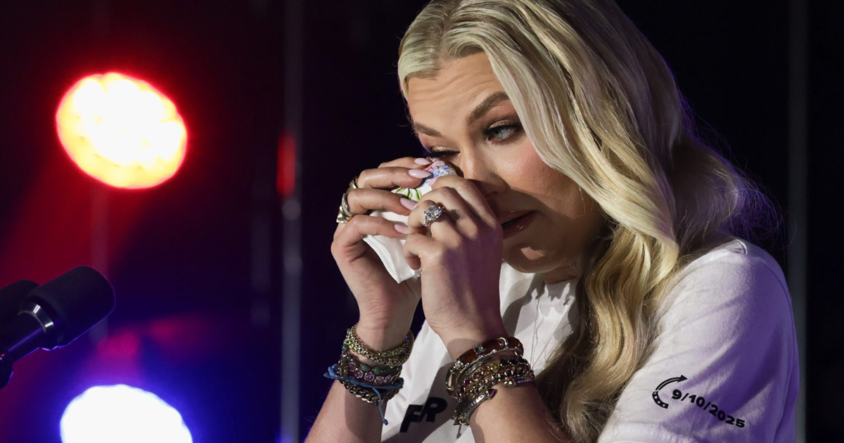 ”You got stomped”: Erika Kirk roasted after speaking out on Turning Point USA’s halftime show