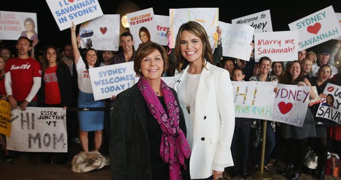 Savannah and Nancy Guthrie. Credit / Getty Images