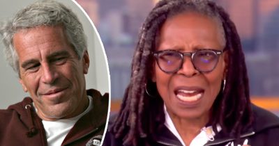Jeffrey Epstein, Whoopi Goldberg. Credit: Getty Images, Youtube/The View