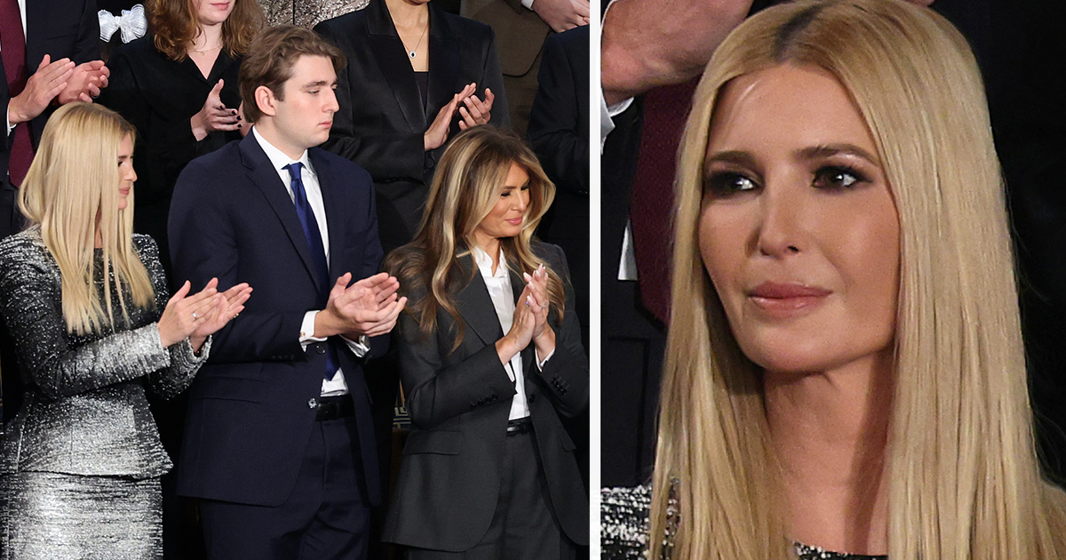 Ivanka Trump, Barron Trump, Melania Trump. Credit: Getty Images