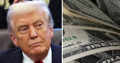 Donald Trump has promised money for Americans. Credit / Getty Images & Shutterstock