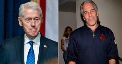 Bill Clinton and Jeffrey Epstein