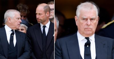 Andrew Mountbatten-Windsor and Prince William