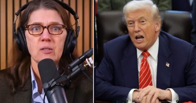 Mary Trump and Donald Trump.