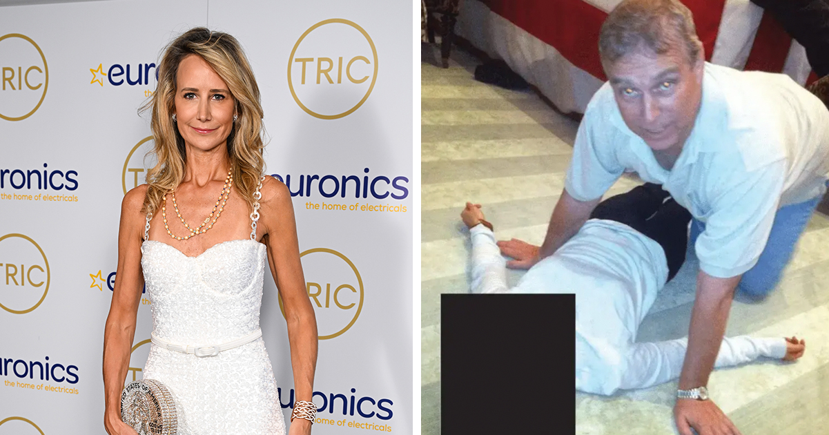 Lady Victoria Hervey dated Andrew in 1999. Credit / Getty Images