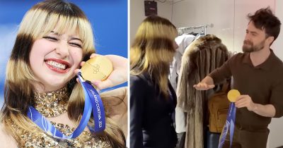 Alysa Liu, Daniel Radcliffe. Credit: Getty Images, Youtube/Today