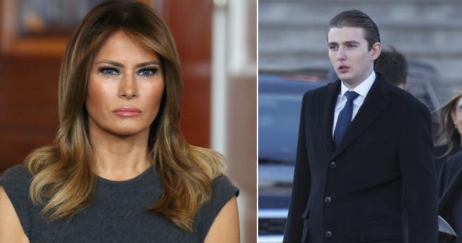 Melania Trump, Barron Trump